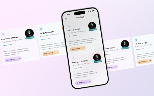 Coach Them Anywhere - bTrainr coaching platform interface